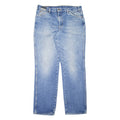 DICKIES Workwear Mens Jeans Blue Regular Straight Stone Wash W36 L34