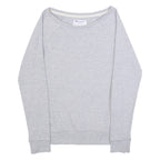CHAMPION Womens Sweatshirt Grey Crew Neck L
