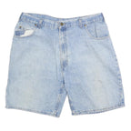 BACKROAD BLUES Mens Shorts Blue Denim Casual L W36 Cotton Blend Relaxed Fit