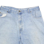 BACKROAD BLUES Mens Shorts Blue Denim Casual L W36 Cotton Blend Relaxed Fit