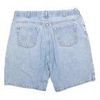 BACKROAD BLUES Mens Shorts Blue Denim Casual L W36 Cotton Blend Relaxed Fit