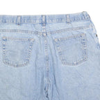 BACKROAD BLUES Mens Shorts Blue Denim Casual L W36 Cotton Blend Relaxed Fit