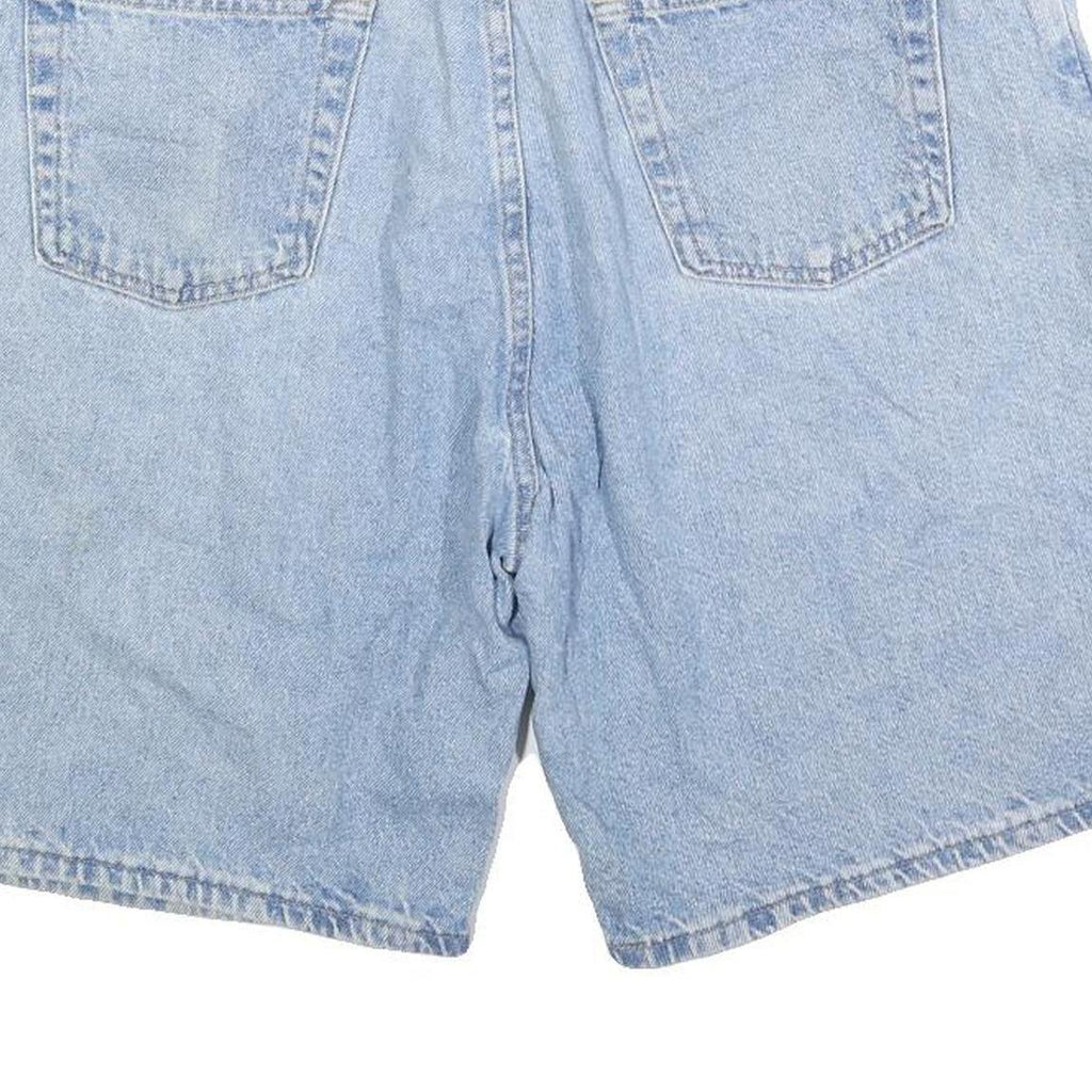 BACKROAD BLUES Mens Shorts Blue Denim Casual L W36 Cotton Blend Relaxed Fit