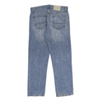 TOMMY HILFIGER Mens Jeans Blue Regular Straight Denim Light W32 L30 Classic