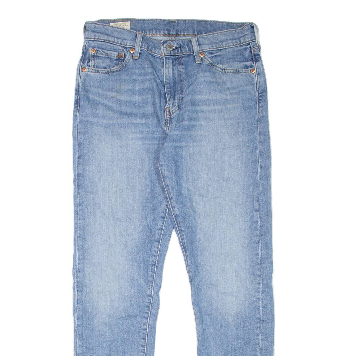 LEVI'S 510 BIG E Jeans Mens Blue Slim Skinny Stonewash W30 L32