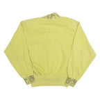 Mens Sweatshirt Green High Neck 90s S