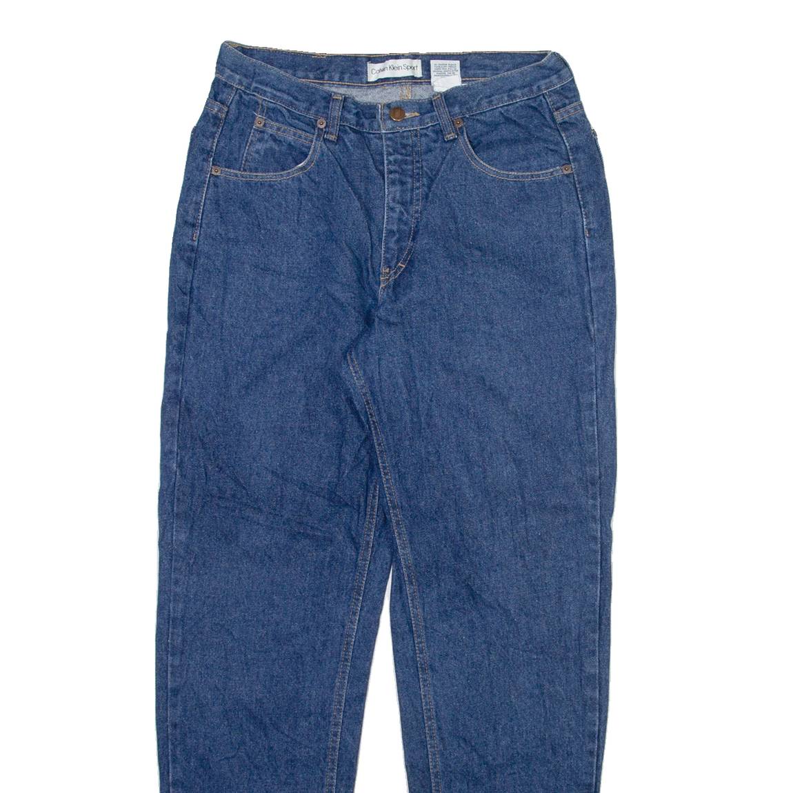 CALVIN KLEIN Mens Jeans Blue Regular Tapered W30 L31