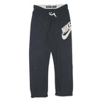 NIKE Mens Joggers Black Regular Tapered M W28 L27 Cotton Blend Casualwear