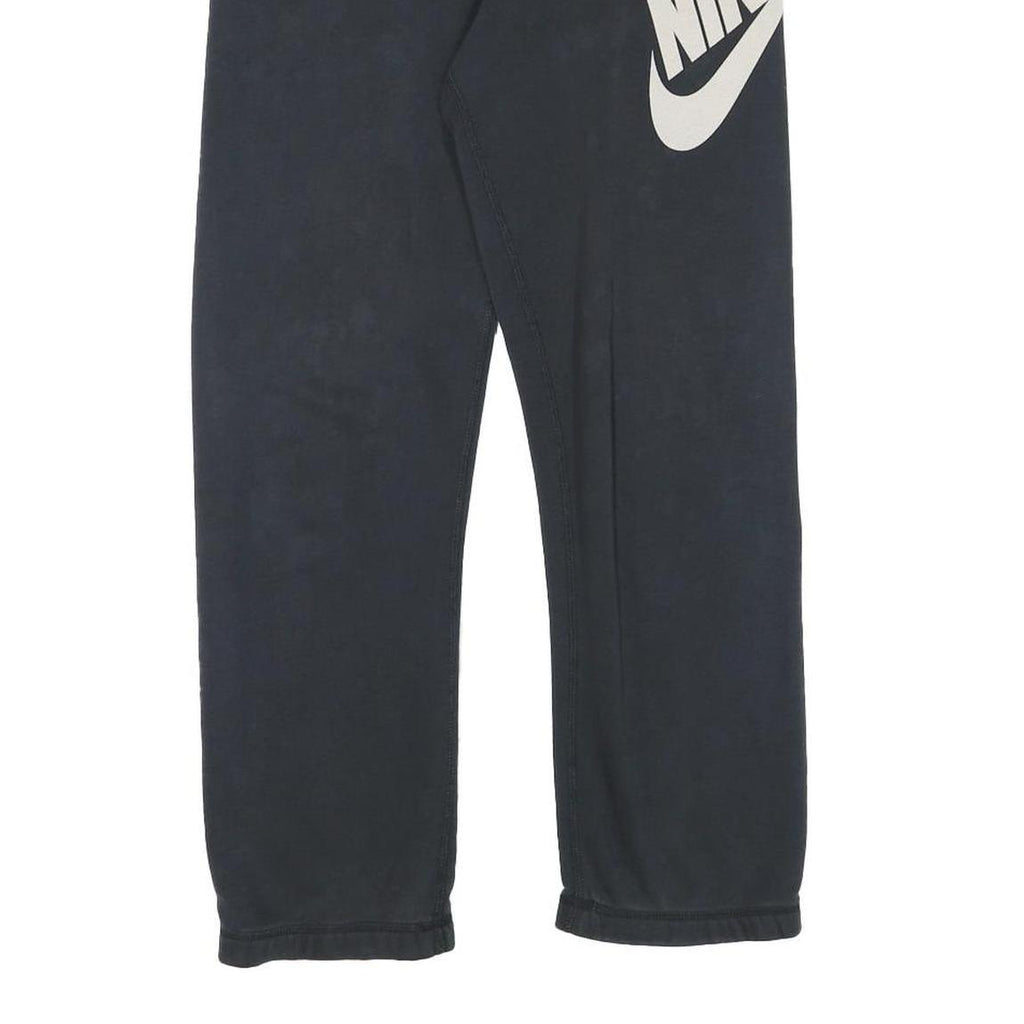 NIKE Mens Joggers Black Regular Tapered M W28 L27 Cotton Blend Casualwear