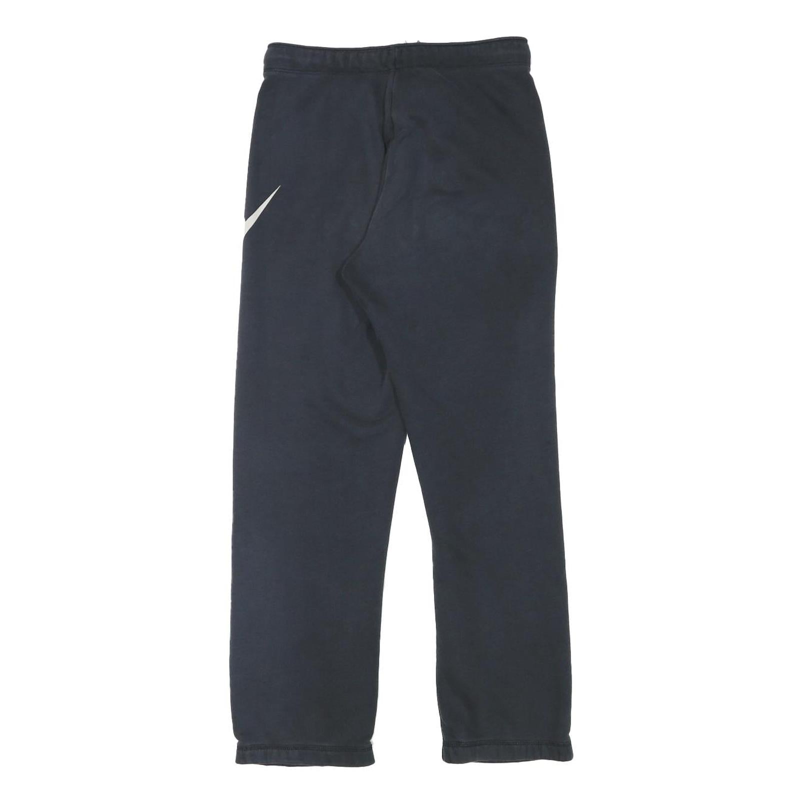 NIKE Mens Joggers Black Regular Tapered M W28 L27 Cotton Blend Casualwear