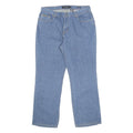 CALVIN KLEIN JEANS Womens Relaxed Blue Denim Medium W34 L30 Casual Zip Waist