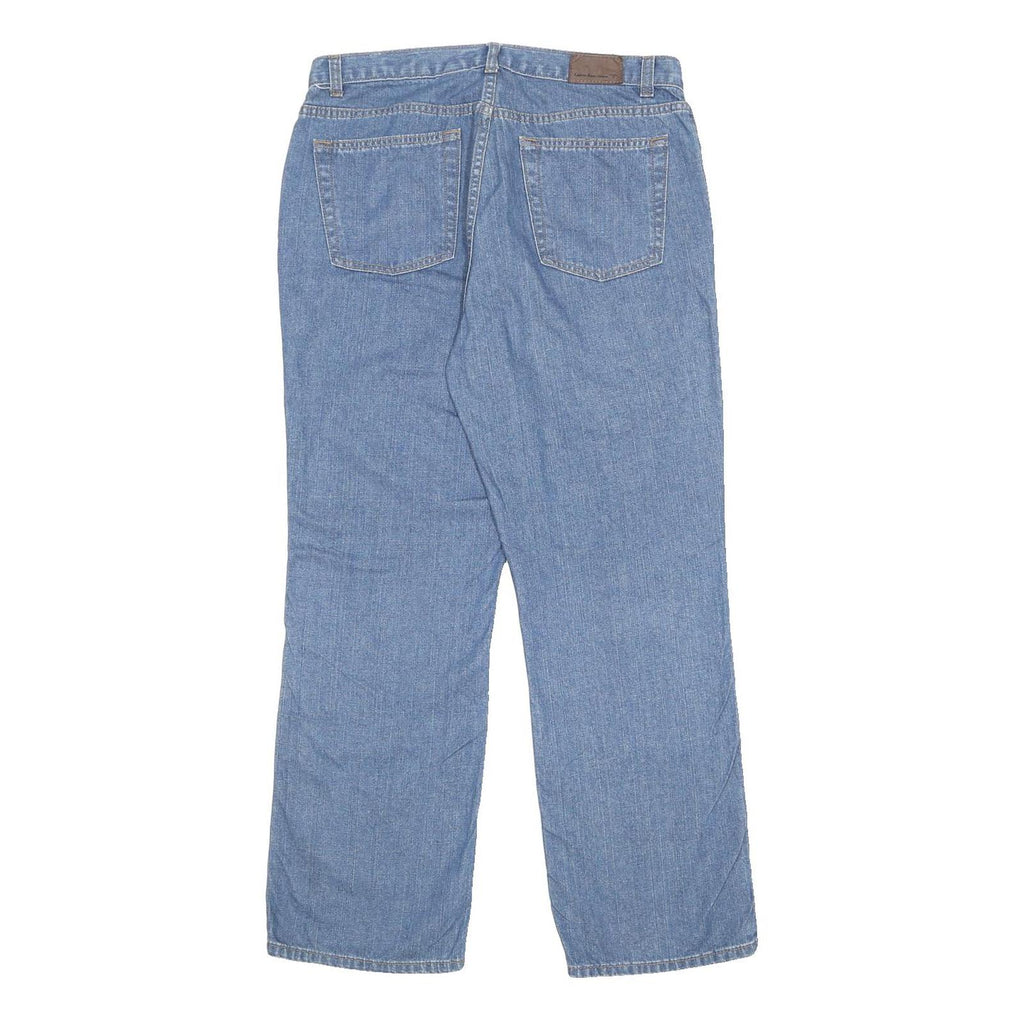 CALVIN KLEIN JEANS Womens Relaxed Blue Denim Medium W34 L30 Casual Zip Waist