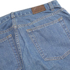 CALVIN KLEIN JEANS Womens Relaxed Blue Denim Medium W34 L30 Casual Zip Waist