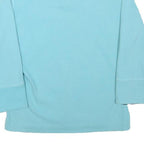 HELLY HANSEN Womens Blue Cotton Blend V-Neck Sweatshirt S Casual Comfort