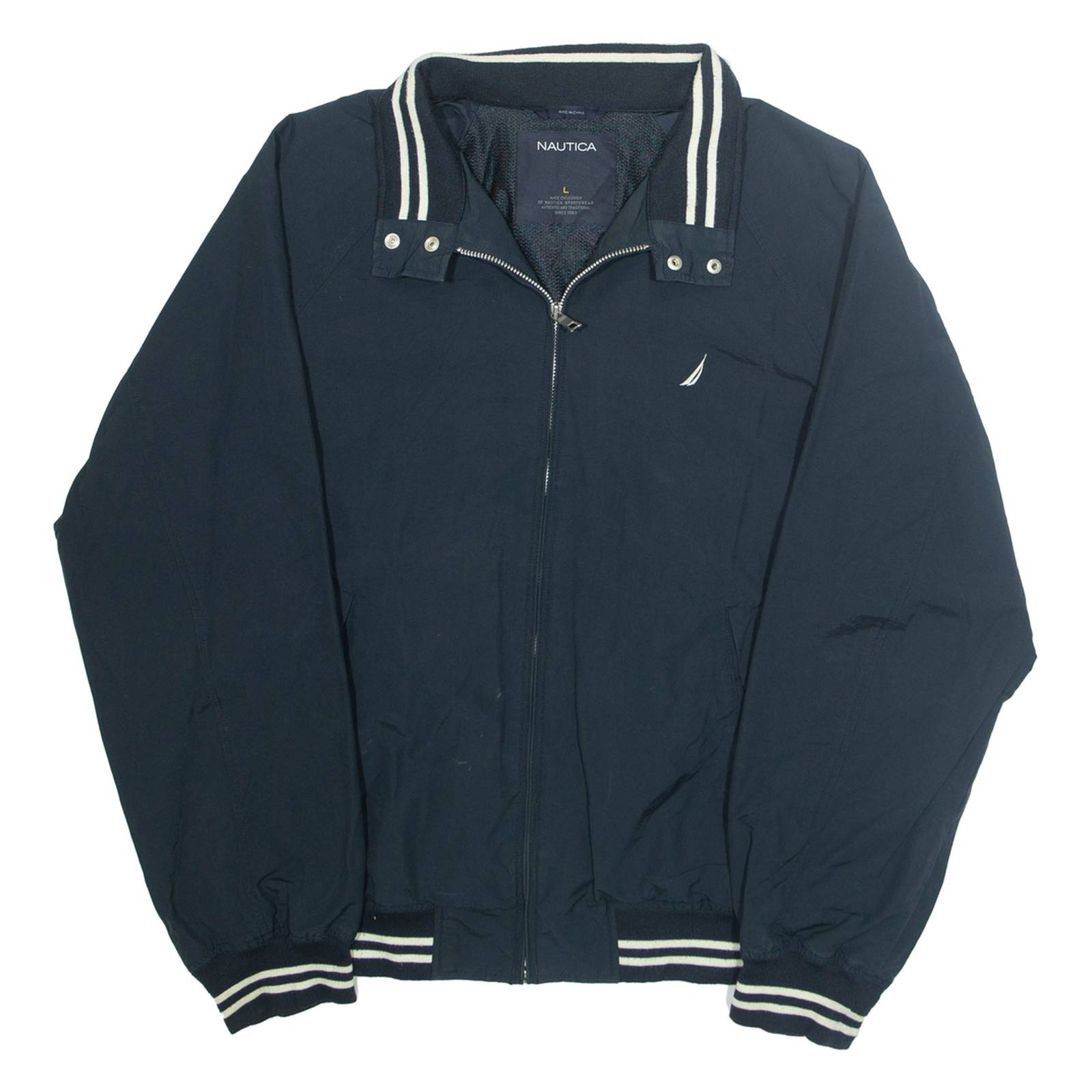 NAUTICA Mens Lined Jacket Blue L