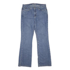 TOMMY HILFIGER Womens Blue Regular Fit Bootcut Denim Jeans W32 L31 Button