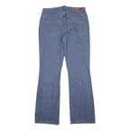 TOMMY HILFIGER Womens Blue Regular Fit Bootcut Denim Jeans W32 L31 Button