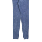 LEVI'S 720 Womens Jeans Blue Slim Skinny Denim Medium W25 L27 Stretch Zip Fly