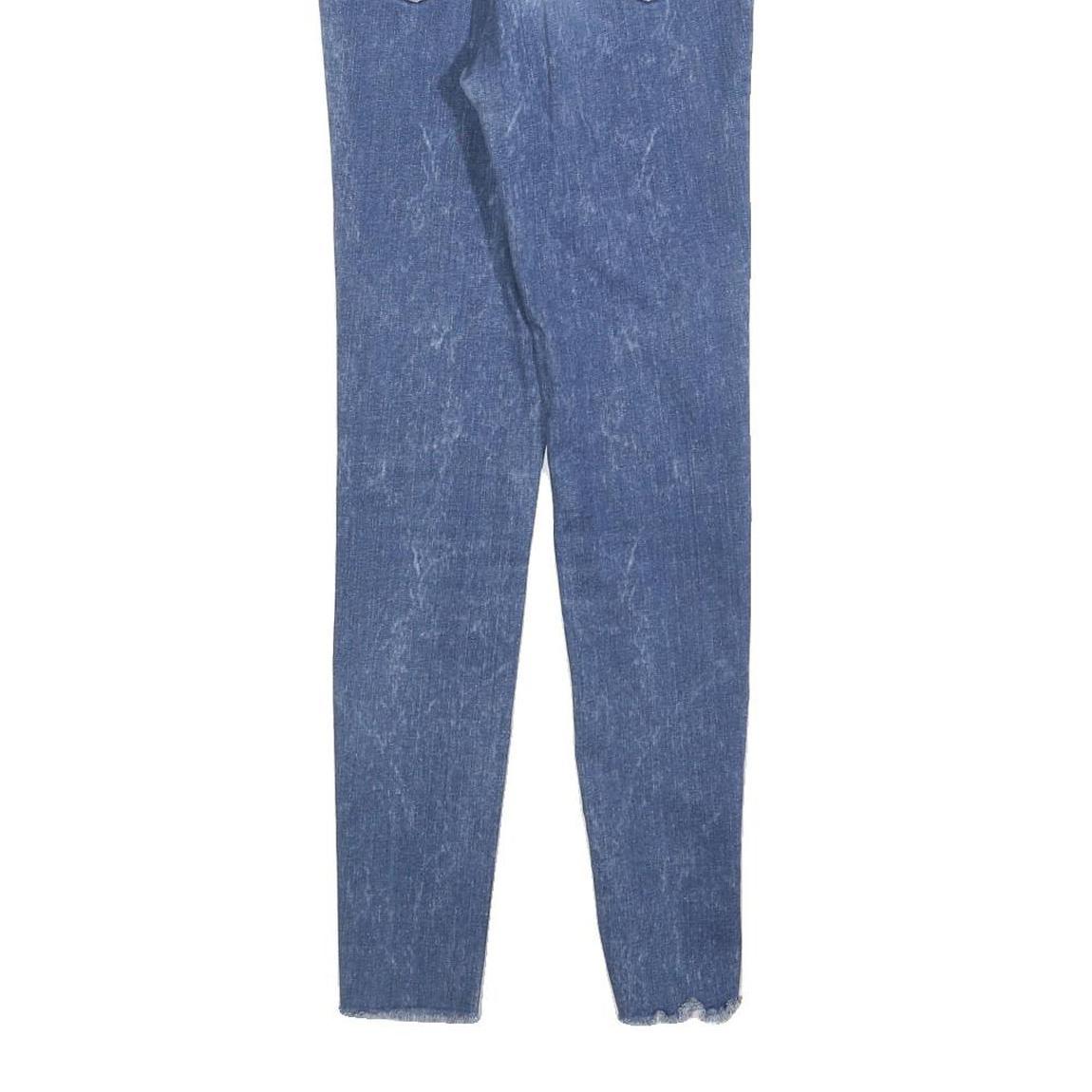 LEVI'S 720 Womens Jeans Blue Slim Skinny Denim Medium W25 L27 Stretch Zip Fly