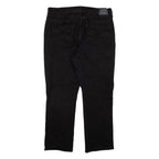 LEVI'S Womens Jeans Black Classic Straight W33 L25
