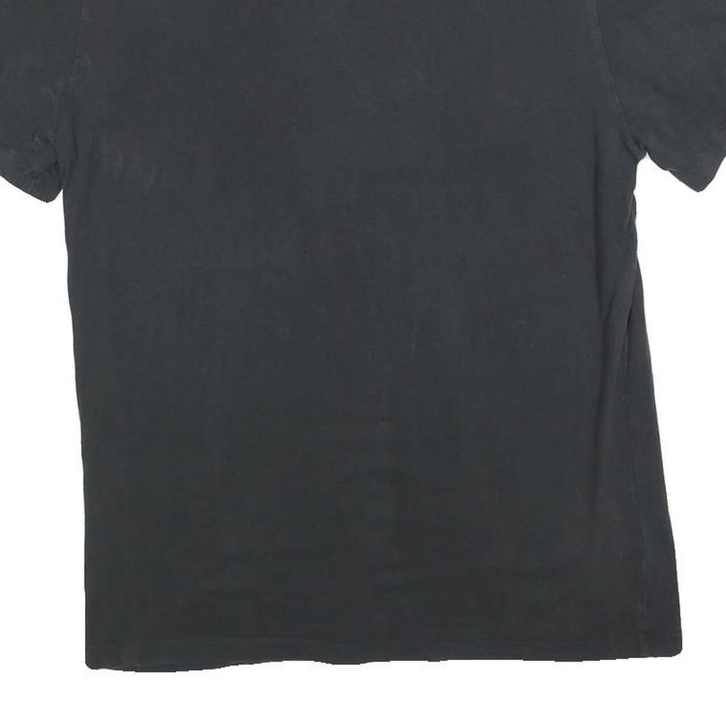 LEVI'S Mens Black Graphic T-Shirt M Short Sleeve Crew Neck Cotton Blend