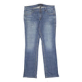 CALVIN KLEIN JEANS Womens Slim Blue Denim Medium Wash W34 L31 Stylish