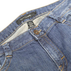 CALVIN KLEIN JEANS Womens Slim Blue Denim Medium Wash W34 L31 Stylish