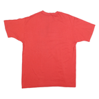 JERZEES Mens Red Friday Harbor Washington Graphic T-Shirt L Short Sleeve Crew