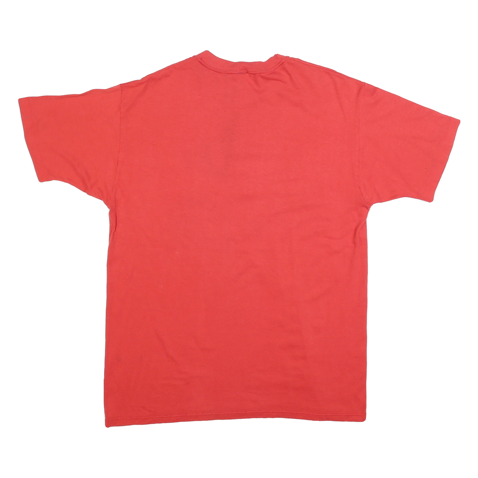 JERZEES Mens Red Friday Harbor Washington Graphic T-Shirt L Short Sleeve Crew