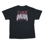 WWE Mens Black XL Graphic T-Shirt Crew Neck Short Sleeve Finn Balor Print