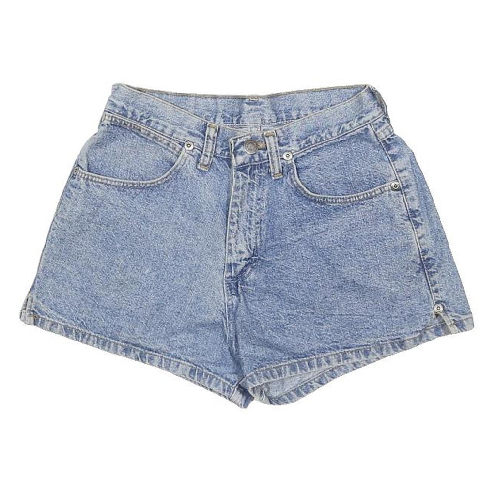 WRANGLER Womens Shorts Blue Denim Casual XS W24 Vintage Style
