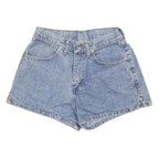 WRANGLER Womens Shorts Blue Denim Casual XS W24 Vintage Style