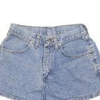 WRANGLER Womens Shorts Blue Denim Casual XS W24 Vintage Style