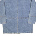 REUNION Mens Blue Denim Jacket S Cotton Casual Button Closure Classic Style