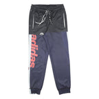 ADIDAS X ALEXANDER WANG Mens Joggers Black & Navy Regular Tapered XS W26 L28