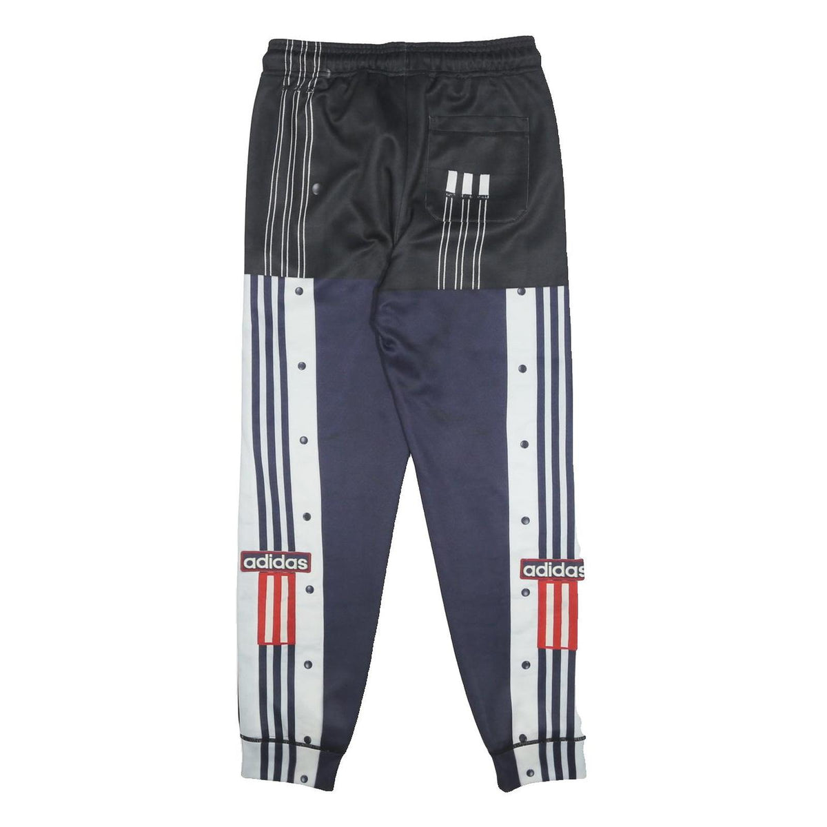 ADIDAS X ALEXANDER WANG Mens Joggers Black & Navy Regular Tapered XS W26 L28