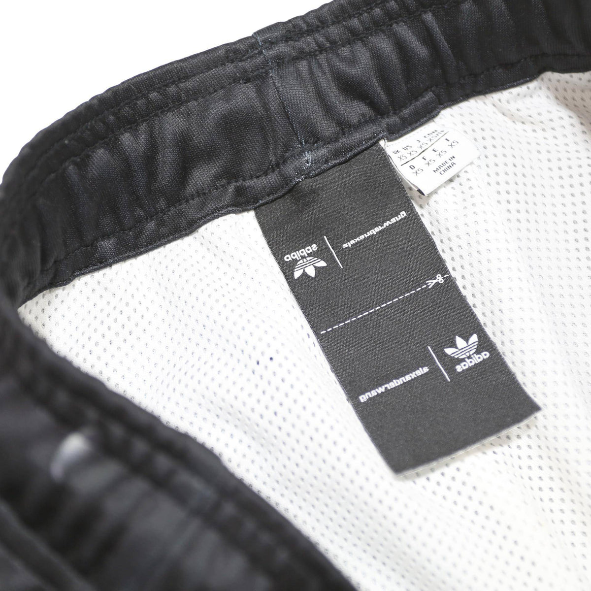 ADIDAS X ALEXANDER WANG Mens Joggers Black & Navy Regular Tapered XS W26 L28