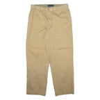 TOMMY HILFIGER Mens Trousers Beige Relaxed Straight W33 L30