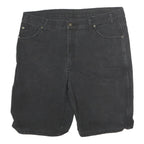 DICKIES Mens Black Cargo Shorts XL W40 Workwear Cotton Casual