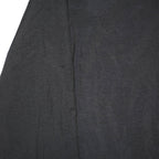 ADIDAS Mens Black Track Jacket M Polyester Blend Zip Plain Sportswear