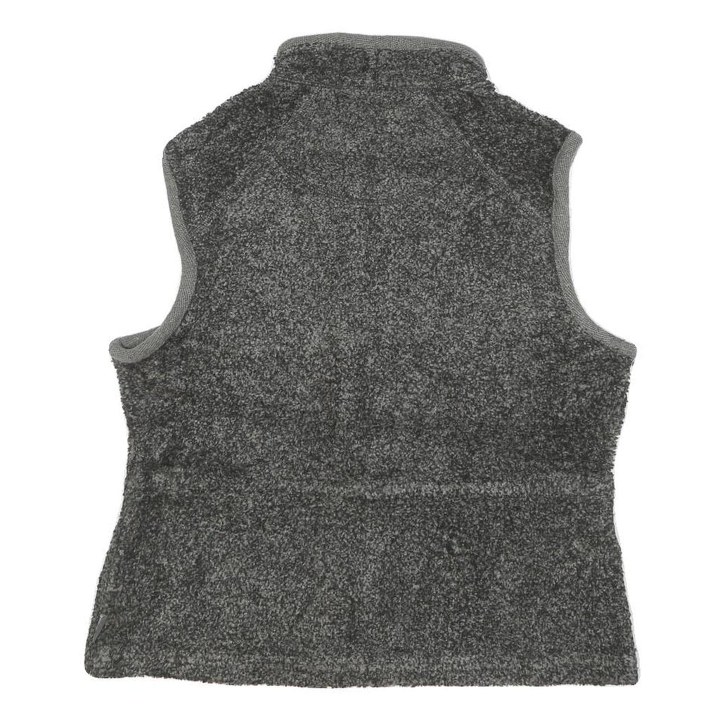 WOOLRICH Womens Grey Zip Jacket Size M Polyester Blend Warm Layering