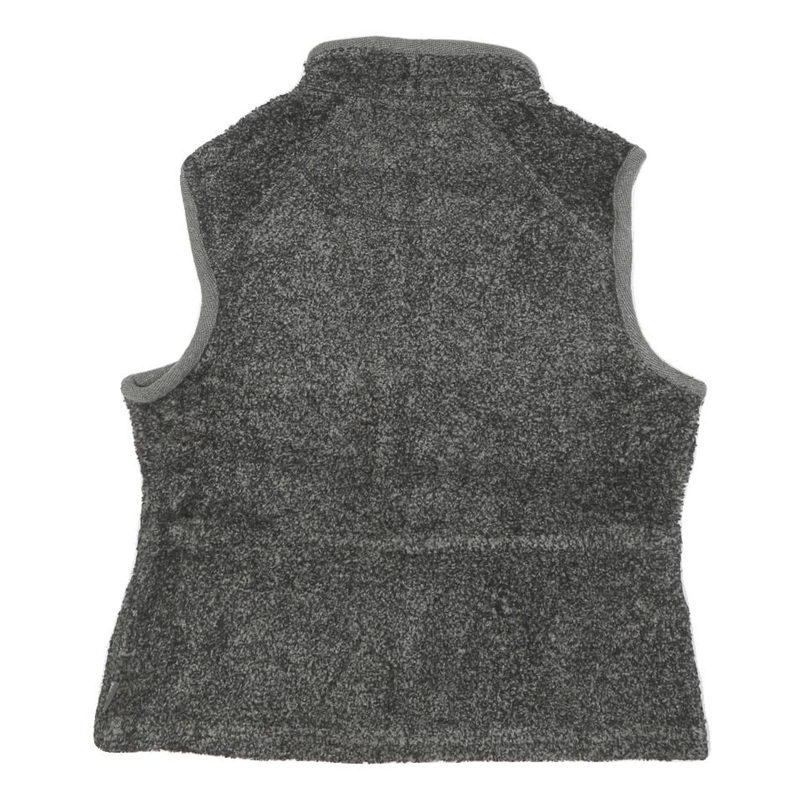 WOOLRICH Womens Grey Zip Jacket Size M Polyester Blend Warm Layering