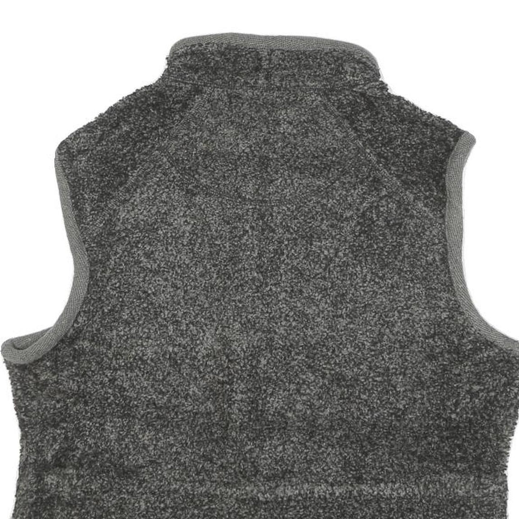 WOOLRICH Womens Grey Zip Jacket Size M Polyester Blend Warm Layering