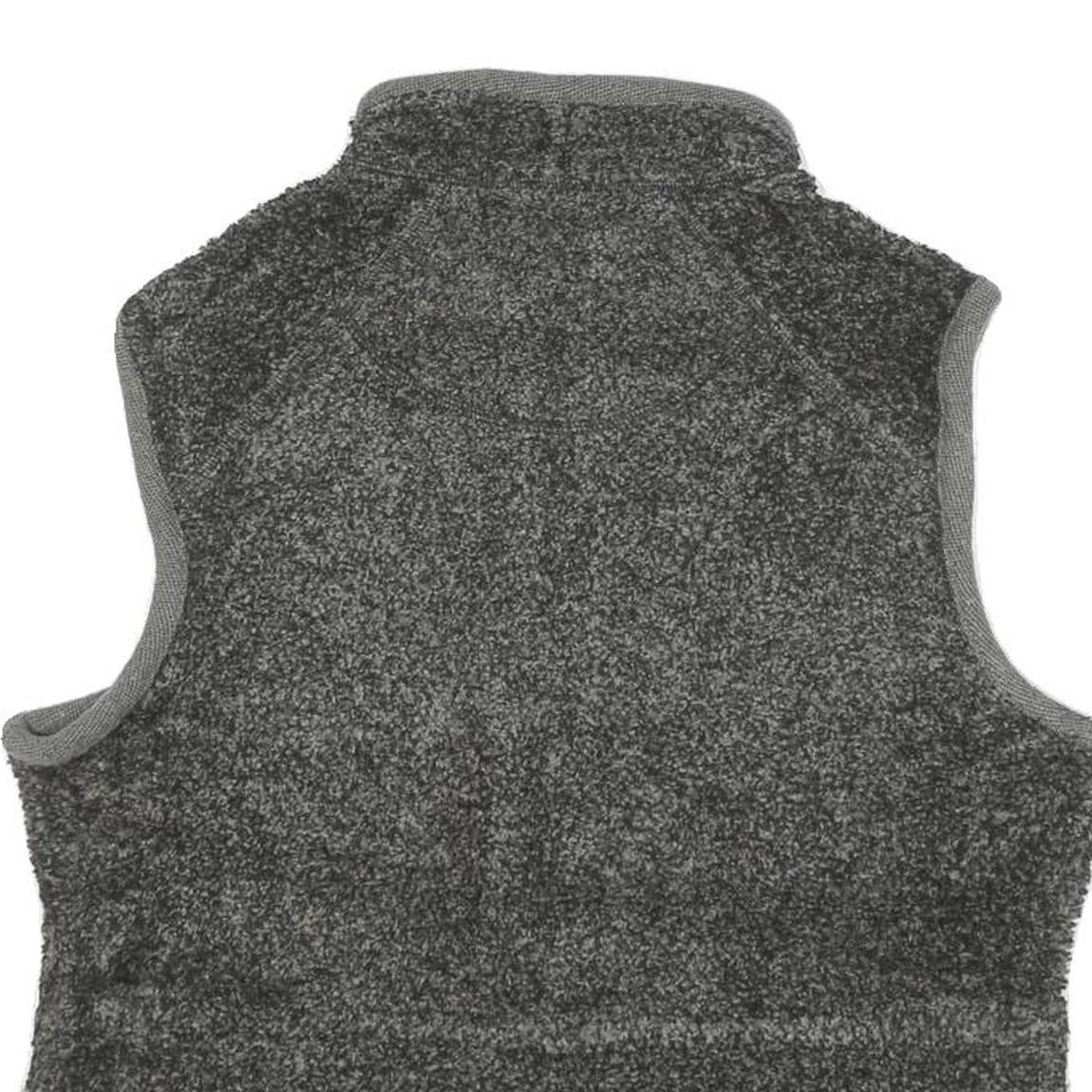 WOOLRICH Womens Grey Zip Jacket Size M Polyester Blend Warm Layering