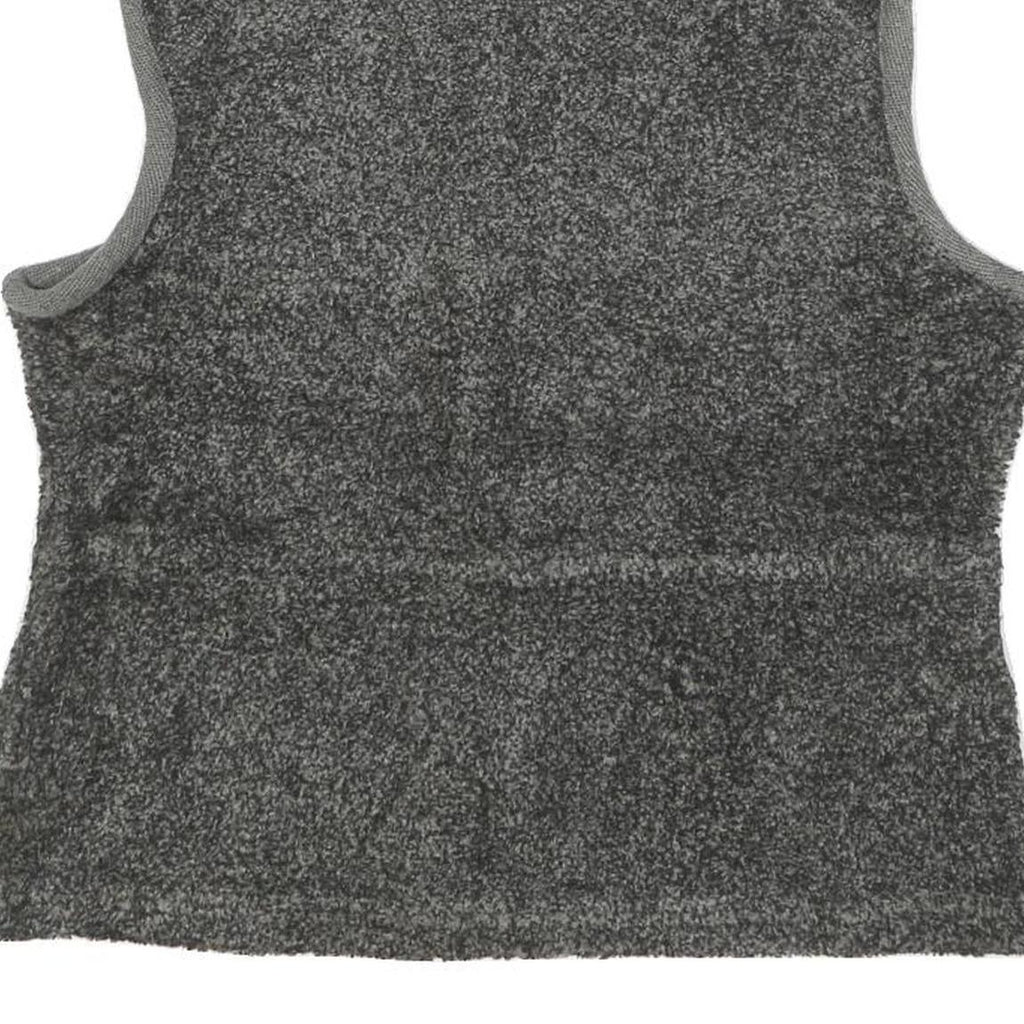 WOOLRICH Womens Grey Zip Jacket Size M Polyester Blend Warm Layering