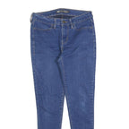 LEVI'S Womens Jeans Blue Slim Skinny Denim W27 L27 Zip Closure