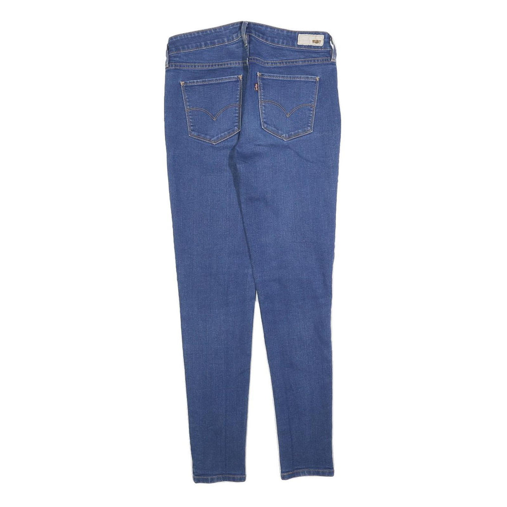 LEVI'S Womens Jeans Blue Slim Skinny Denim W27 L27 Zip Closure