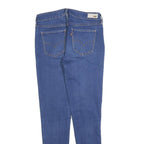 LEVI'S Womens Jeans Blue Slim Skinny Denim W27 L27 Zip Closure