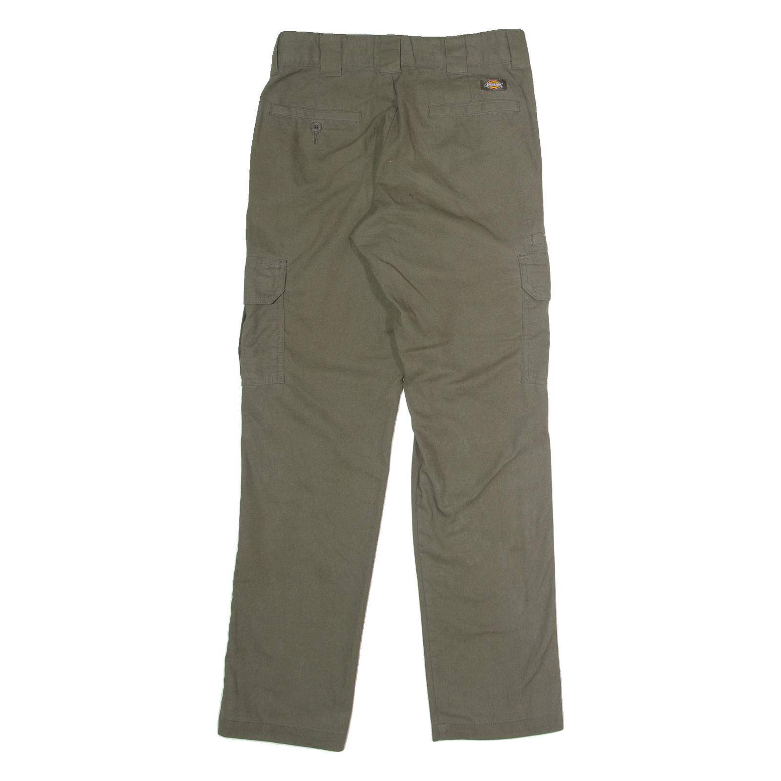 DICKIES Flex Workwear Mens Trousers Grey Slim Straight W30 L32