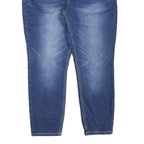 HYDRAULIC Womens Regular Blue Skinny Denim Medium W34 L27 Embroidered Pockets